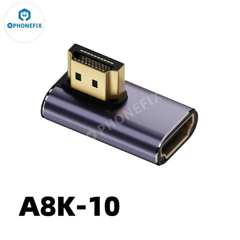 Connecteur d'extension convertisseur 8K 60 Hz 48 Gbit/s pour téléphone, ordinateur portable, HDTV