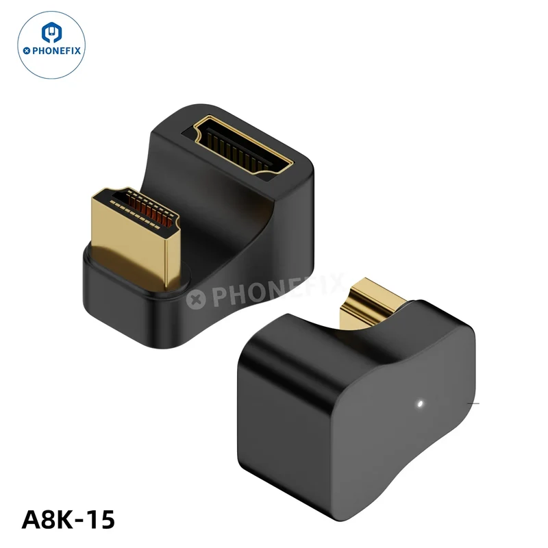 Connecteur d'extension convertisseur 8K 60 Hz 48 Gbit/s pour téléphone, ordinateur portable, HDTV