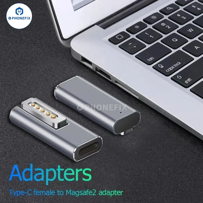Adaptateur convertisseur USB femelle type C vers Magsafe 1/2/3 pour MacBook