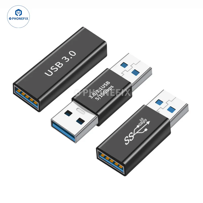 Adaptateur de transmission haute vitesse USB 3.0/3.1 de type C 10 Go pour iPhone