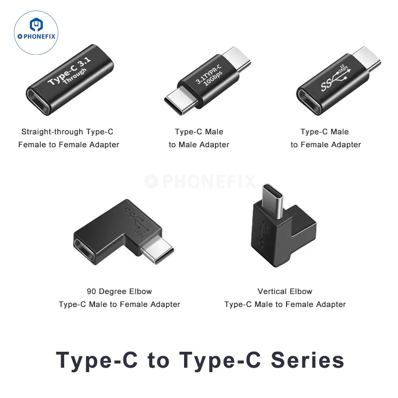 Adaptateur de transmission haute vitesse USB 3.0/3.1 de type C 10 Go pour iPhone