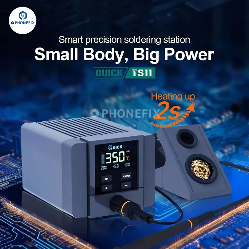 Station de soudage de précision intelligente QUICK TS11 90 W d'origine