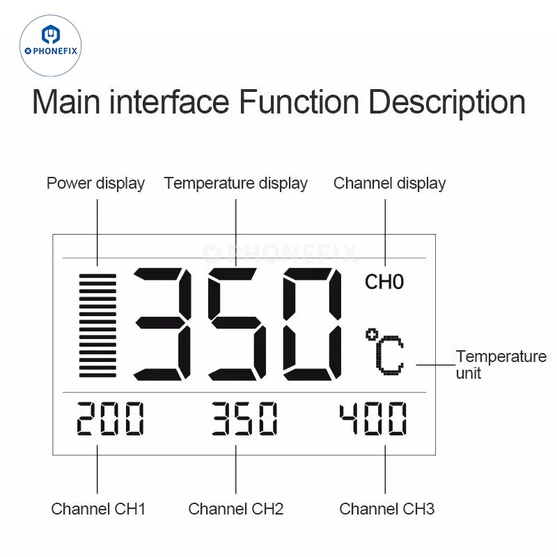 Station de soudage de précision intelligente QUICK TS11 90 W d'origine