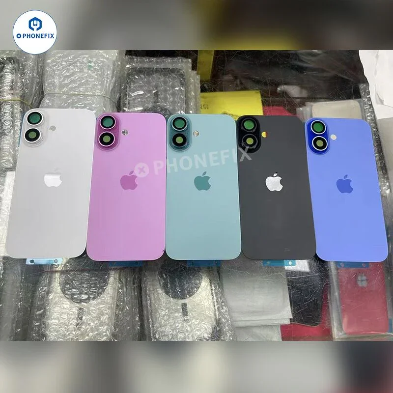 Coque arrière en verre avec aimant Magsafe pour iPhone 14-16 Pro Max