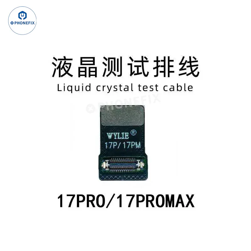 Câble flexible de test d'écran LCD Wylie pour iPhone X-17 Pro Max