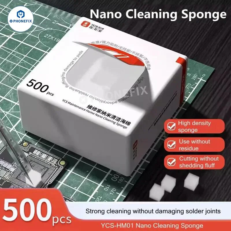 Éponge de nettoyage nano MIJING HM-11 pour téléphone, outil de nettoyage pour PCB