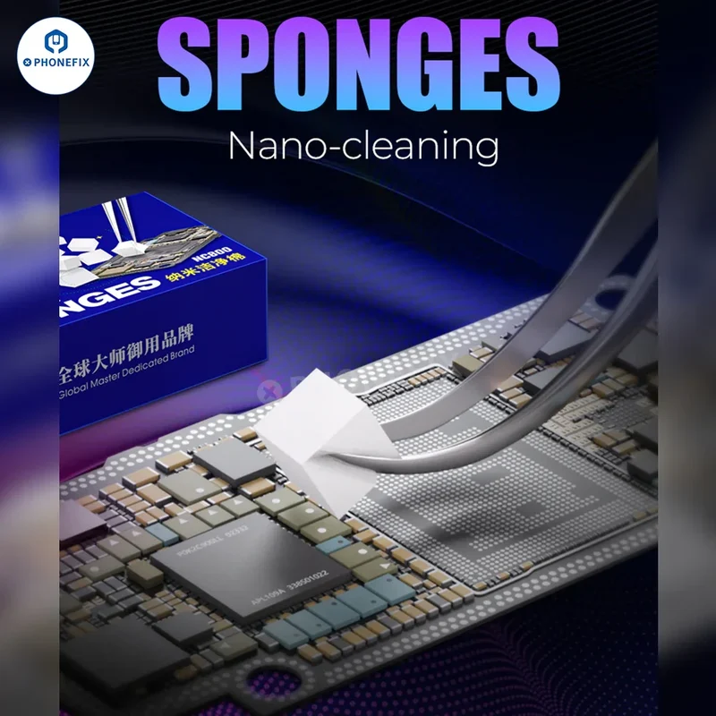 Éponge de nettoyage nano MIJING HM-11 pour téléphone, outil de nettoyage pour PCB