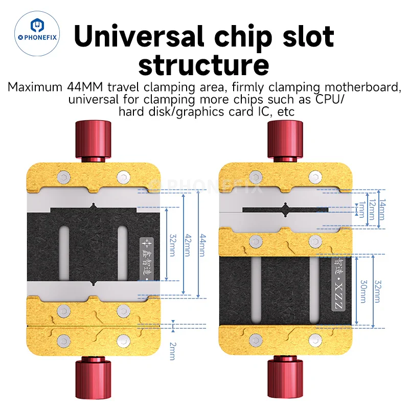 Support de réparation de carte mère pour puce XZZ S1 Mini S2 S3