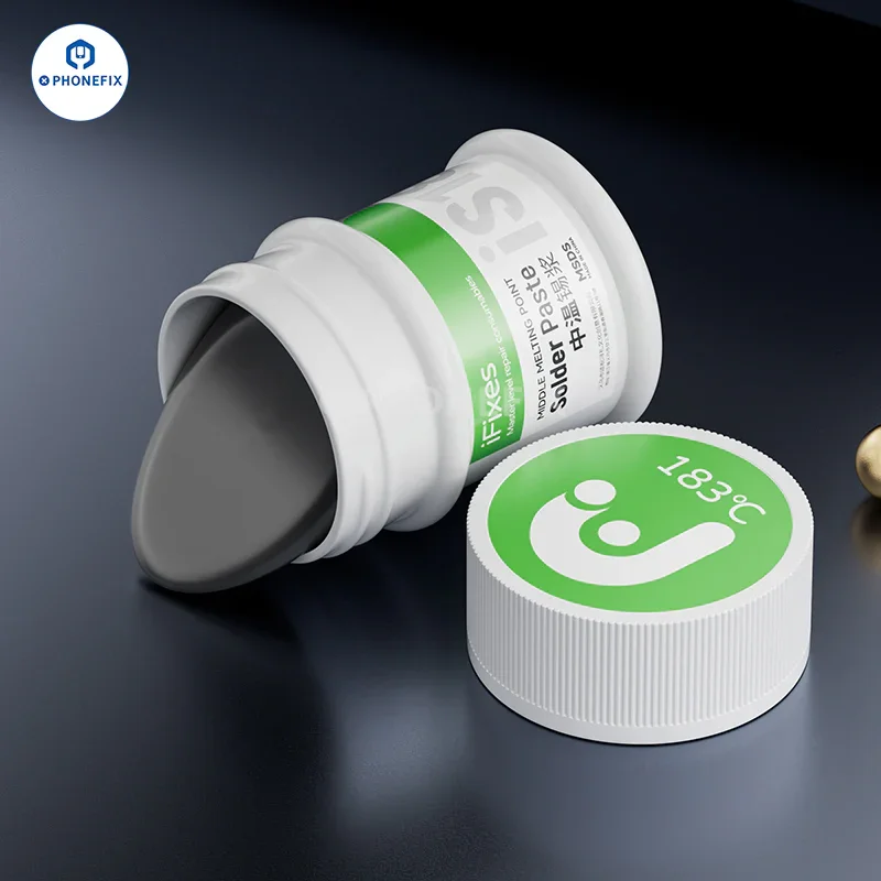 Pâte à souder iFixes 138℃ 158℃ 183℃ 217℃ Flux pour puces PCB BGA