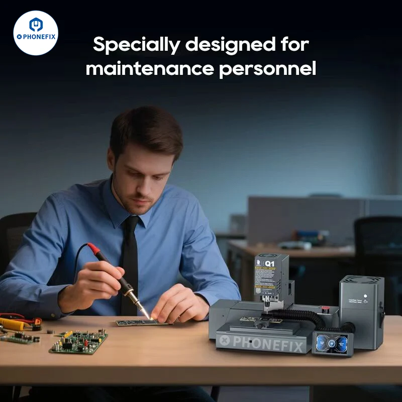 Xwitzeal Q1 Machine de meulage de puces de circuits imprimés pour appareils photo et téléphones CNC