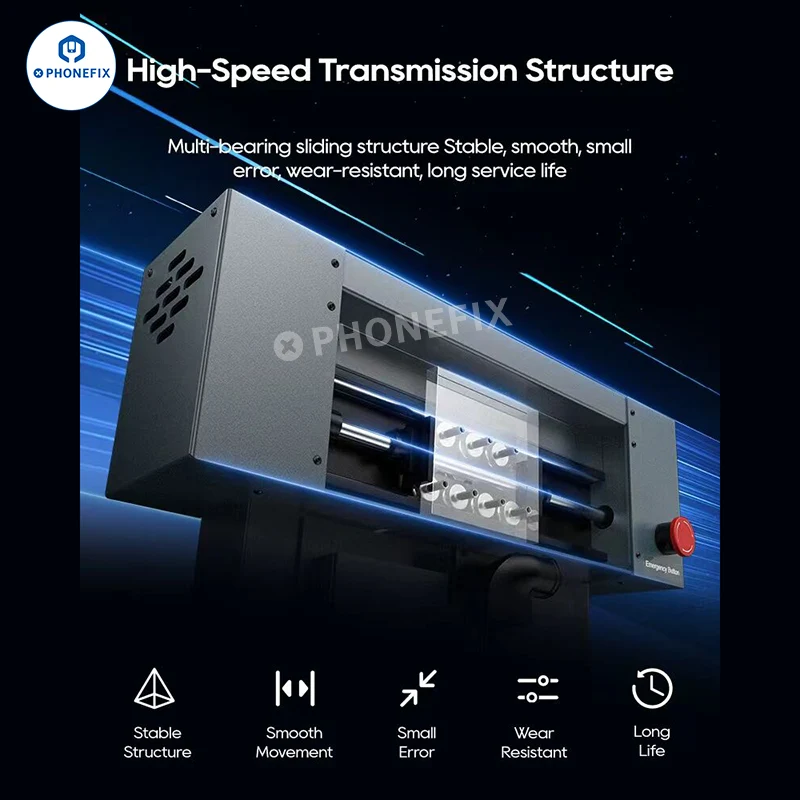 Xwitzeal Q1 Machine de meulage de puces de circuits imprimés pour appareils photo et téléphones CNC
