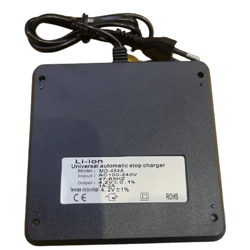 Chargeur batterie 4x 10440 à 26650