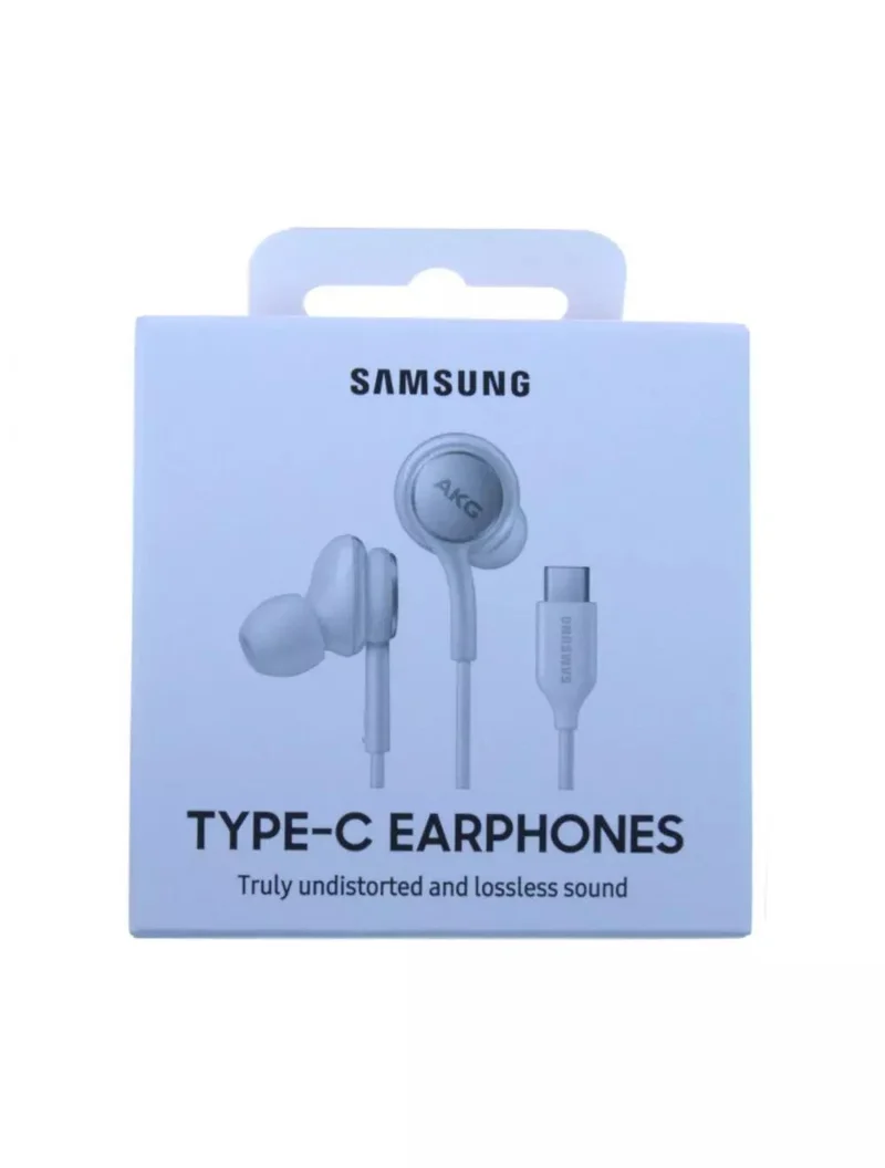 Écouteurs Samsung Galaxy AKG Type-C - Blanc Filaire