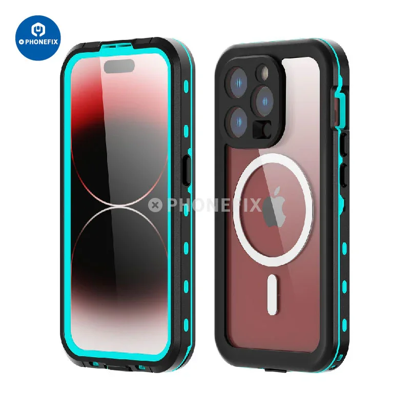 Coque de protection intégrale étanche pour iPhone 15
