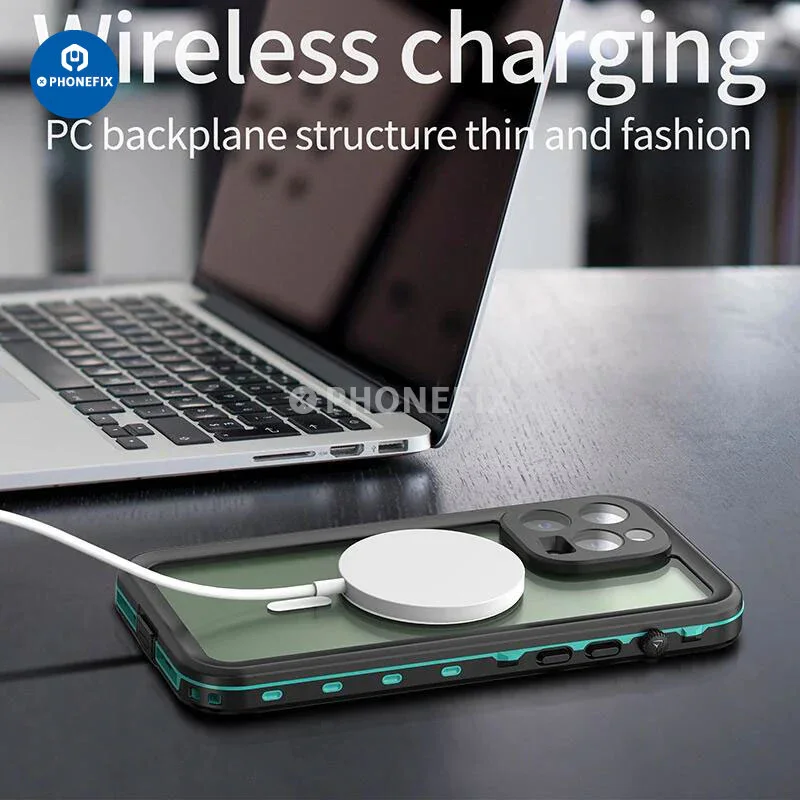 Coque de protection intégrale étanche pour iPhone 15