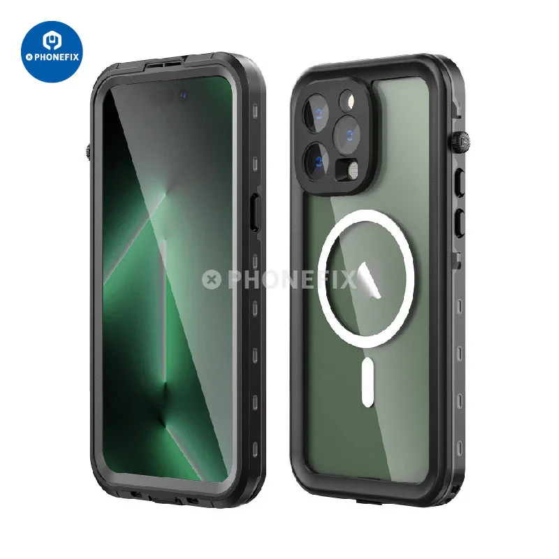Coque de protection intégrale étanche pour iPhone 15