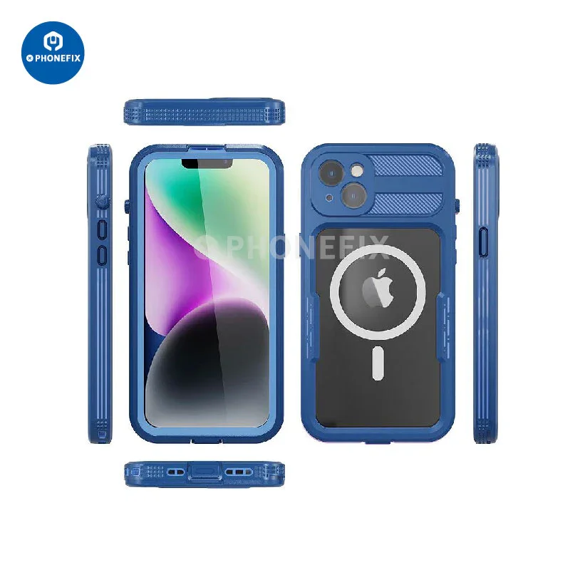 Coque de protection intégrale étanche pour iPhone 15