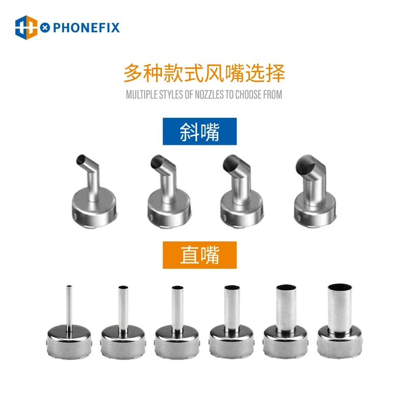 Pièces de rechange pour buses de pistolet à air comprimé pour modèles QUICK 2008 et 858D
