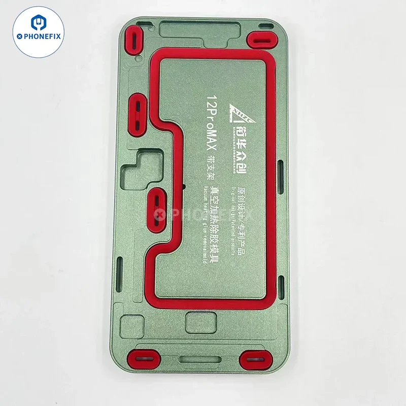 Moule de retrait de colle chauffante sous vide pour écran iPhone 12-15 Pro Max