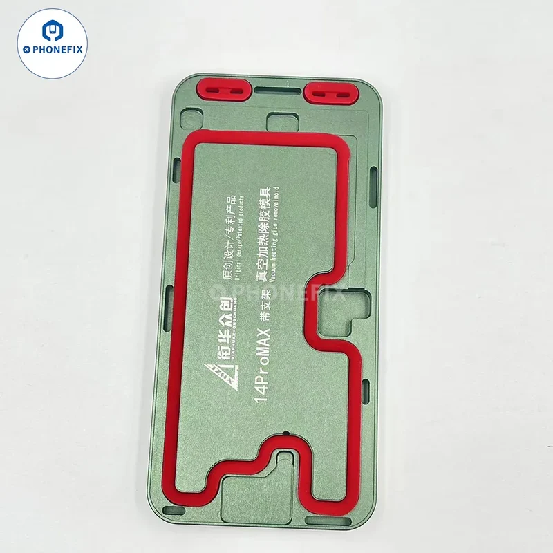 Moule de retrait de colle chauffante sous vide pour écran iPhone 12-15 Pro Max