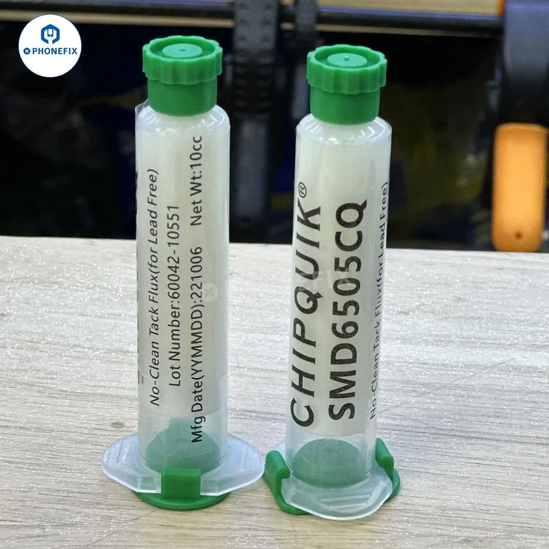 Flux de pâte à souder Chipquik Tack SMD6505CQ, sans nettoyage