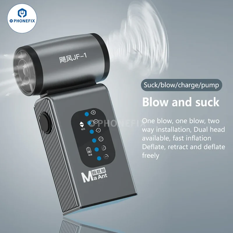 Mini ventilateur turbo à main MaAnt Hurricane Violent Blower JF-1