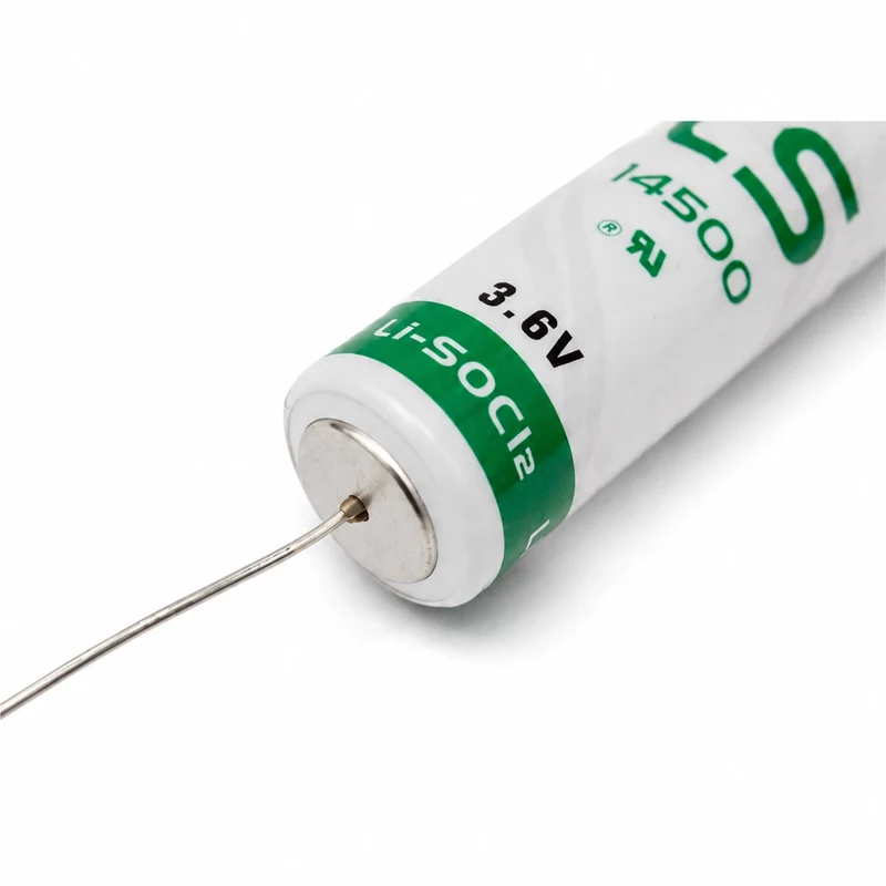Pile SAFT LS14500 CNA Lithium AA 3.6 V 2.6 Ah à fils axiaux