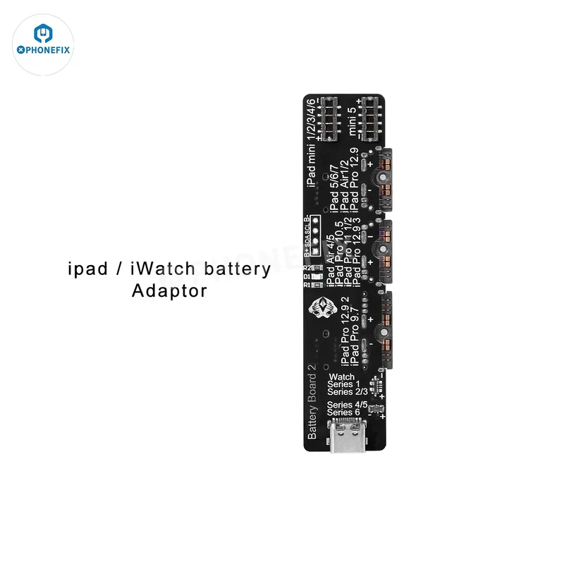 Testeur de batterie d'écran W28 Pro pour iPhone, iPad, Apple Watch, Android