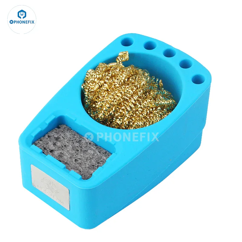 Support pour boîte à scories de soudure pour le nettoyage des résidus d'étain et de colophane