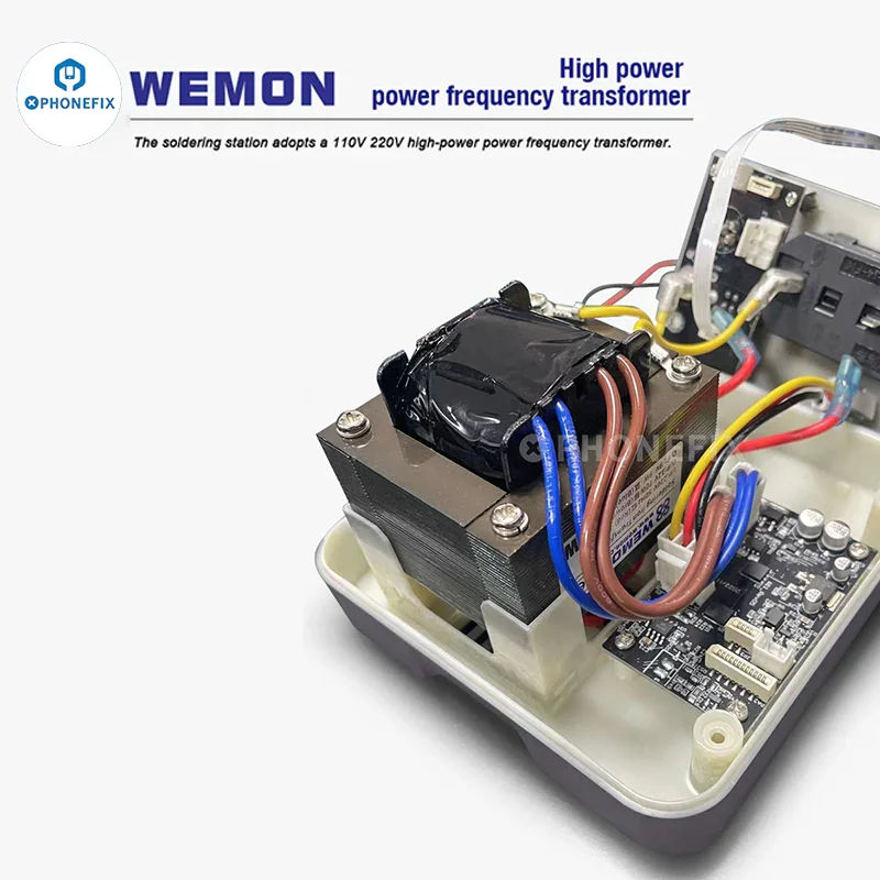 Station de soudage WEMON T31 compatible avec les fers C115, C210 et C245