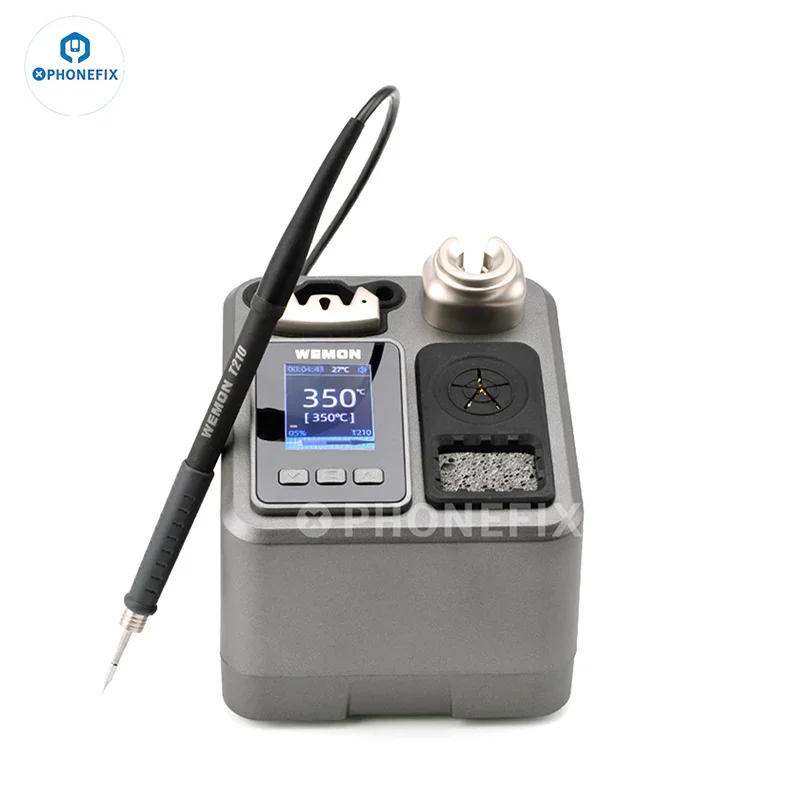Station de soudage WEMON T31 compatible avec les fers C115, C210 et C245