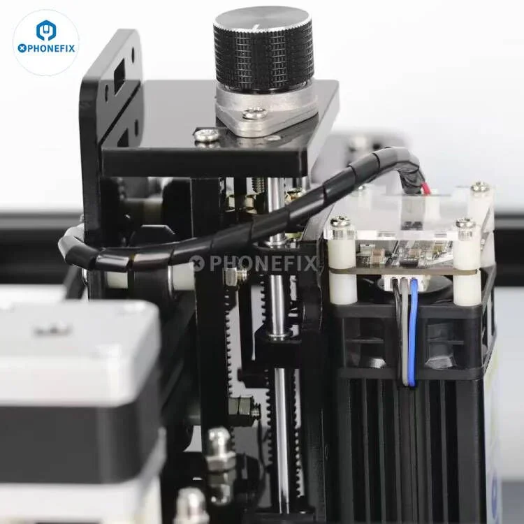 Démontage laser de la coque arrière du téléphone MG-L20W : retrait de la colle