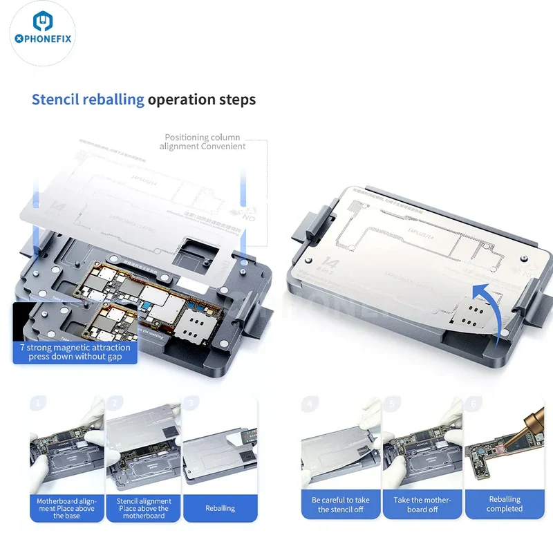 Dispositif de test multicouche de la carte mère QianLi iSocket pour iPhone 15