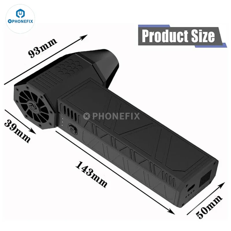 Mini ventilateur turbo super puissant, ventilateur violent 130,000 XNUMX tr/min
