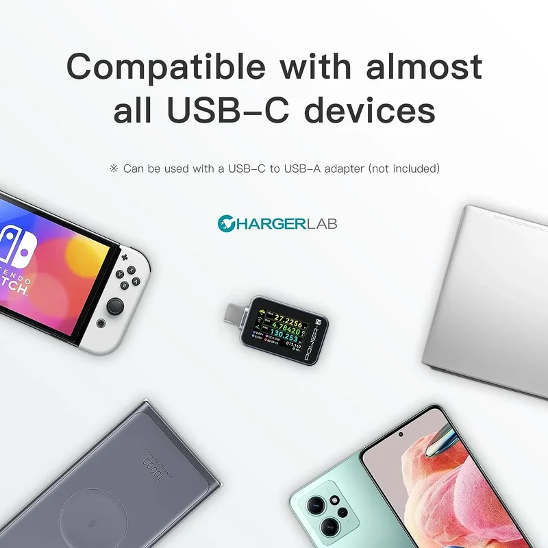 Testeur USB-C Power-Z AK001 / C240, wattmètre de charge PD Type-C