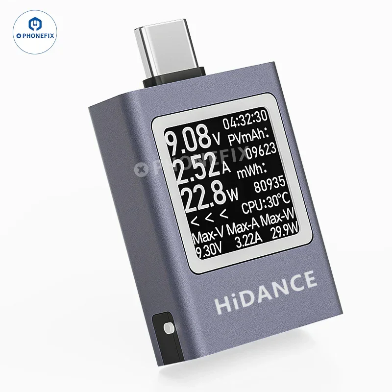 Testeur USB-C Power-Z AK001 / C240, wattmètre de charge PD Type-C