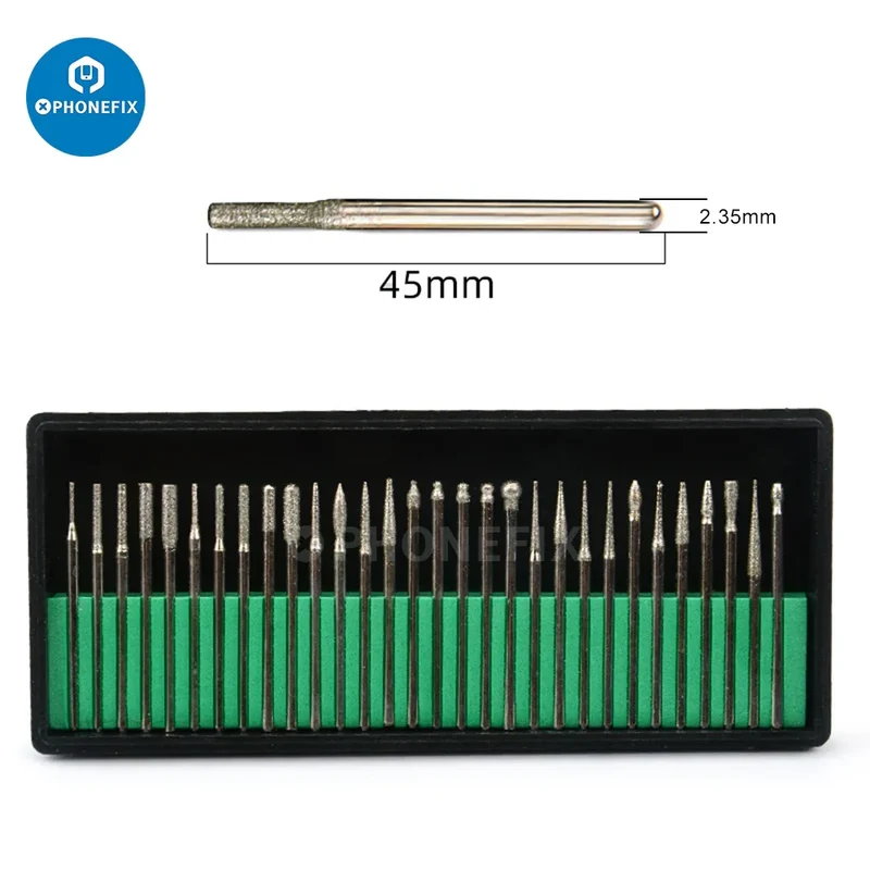Tête de meulage universelle de rechange pour stylo de polissage électrique