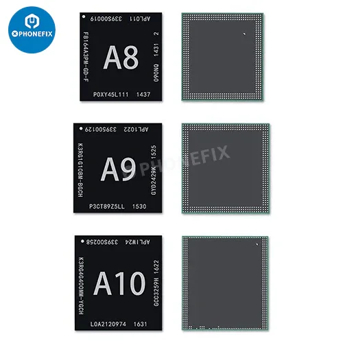 Puce CPU RAM A13 A14 A15 A16 A17 A18 PRO pour iPhone 7-16 Pro Max