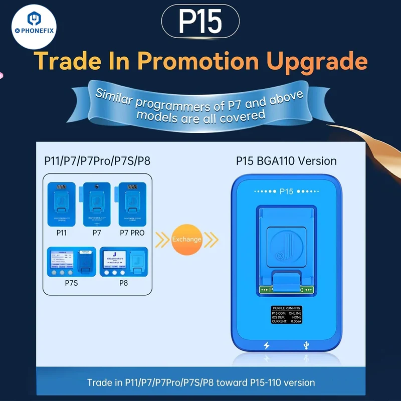 Programmateur Nand JCID P15 pour iPhone 6-15 Pro Max, iPad, Mac, disque dur