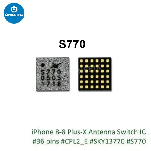 Puce de commutation d'antenne IC de contrôleur NFC pour iPhone 8-15 Pro Max