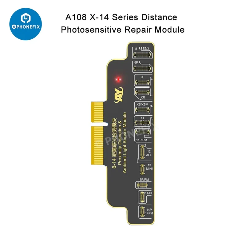 Réparation du câble FPC de l'écouteur AY A108 pour iPhone True Tone Face ID