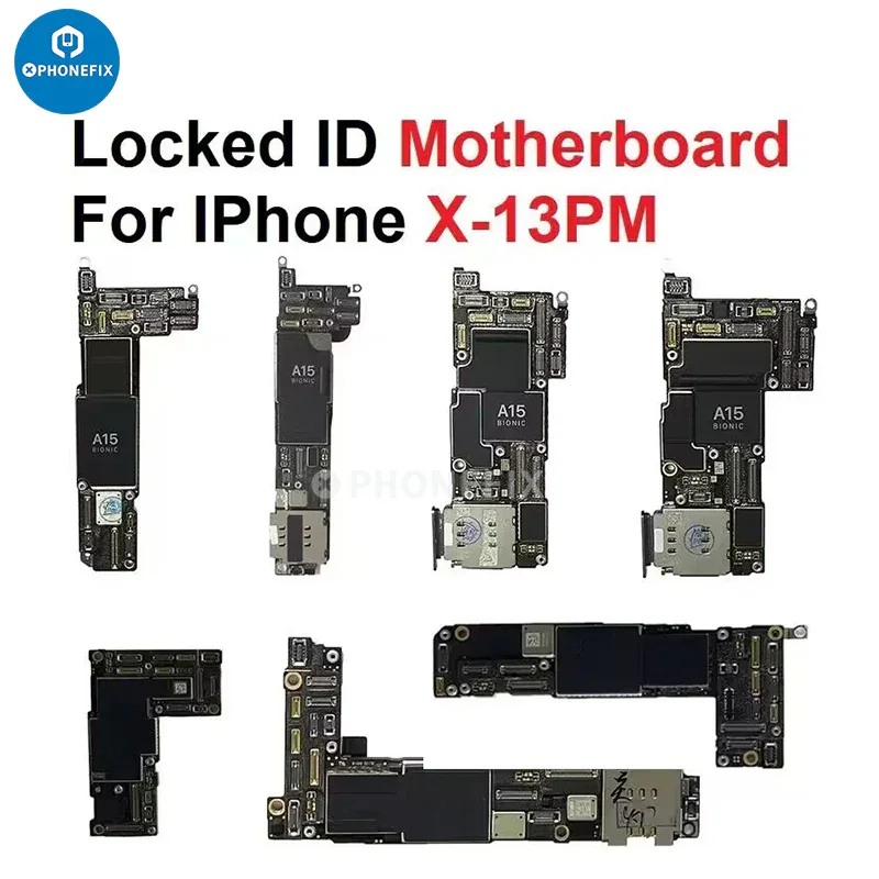 Carte mère verrouillée iCloud pour iPhone 6 à 13 Pro Max