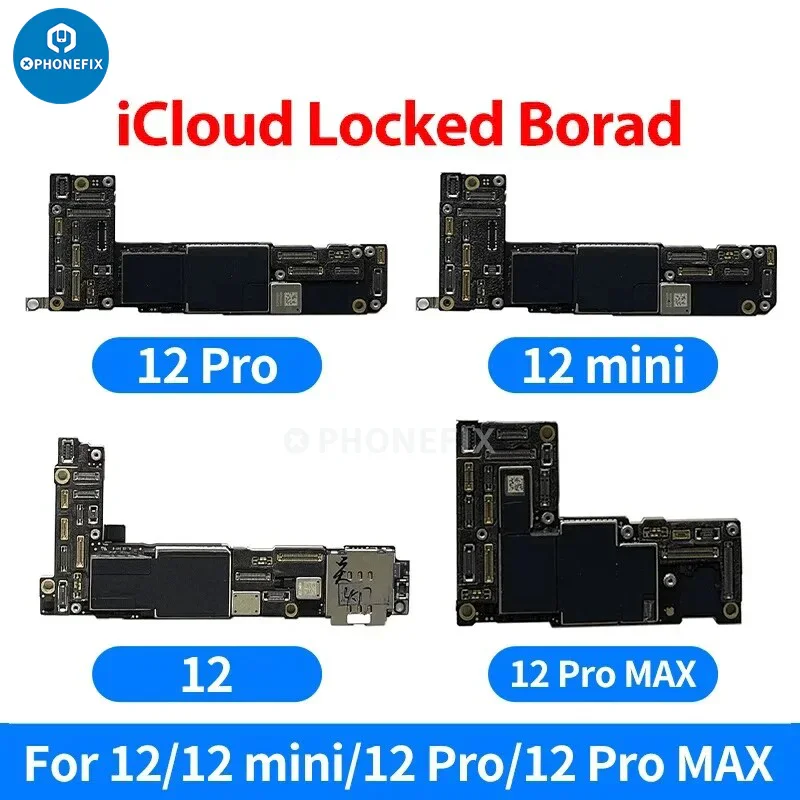 Carte mère verrouillée iCloud pour iPhone 6 à 13 Pro Max