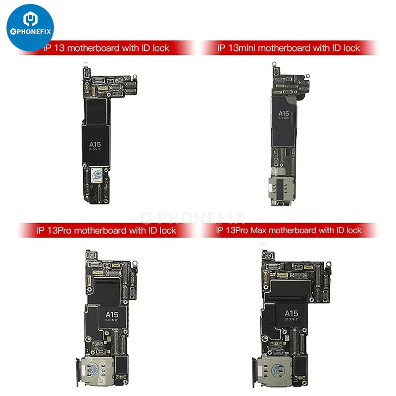 Carte mère verrouillée iCloud pour iPhone 6 à 13 Pro Max