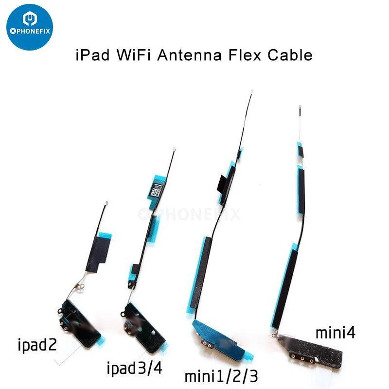 Câble flexible d'antenne Wi-Fi de remplacement pour iPad 4 Air 2 Pro 12.9 Mini