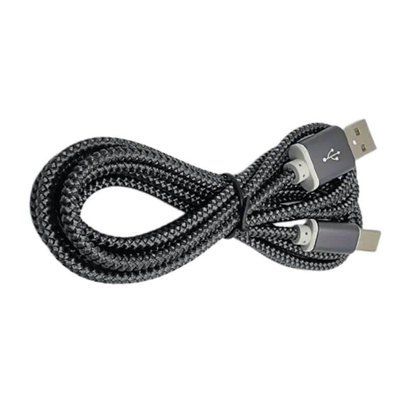 Câble USB-A de 1m de Chargement avec Fiche USB-C Longue