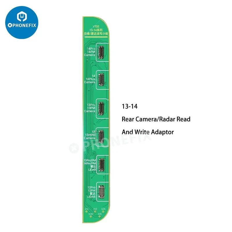 Réparation FPC de la caméra grand angle JCID pour iPhone 12-17 Pro Max