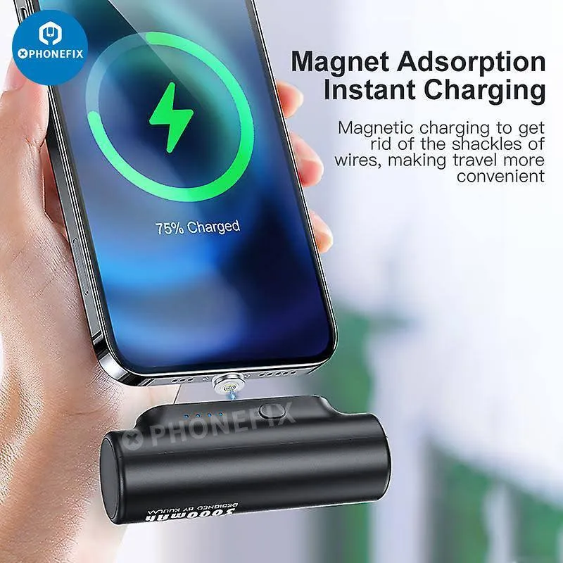 Chargeur de batterie externe 3 en 1 pour téléphone portable