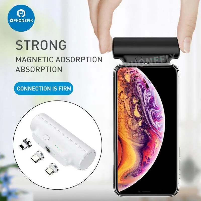 Chargeur de batterie externe 3 en 1 pour téléphone portable