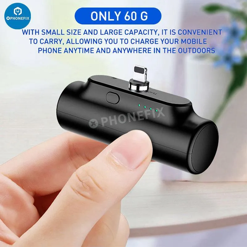 Chargeur de batterie externe 3 en 1 pour téléphone portable